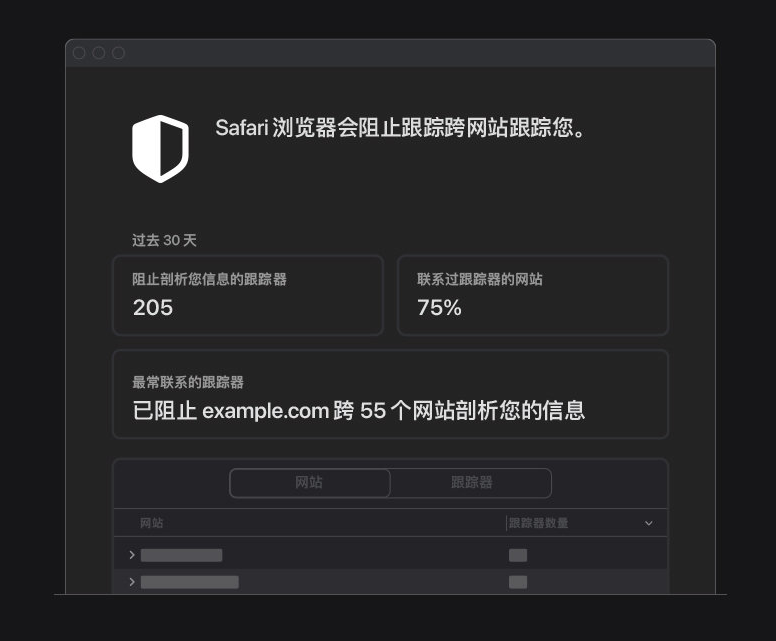 阿荣苹果手机维修分享如何在 Safari 浏览器中查看和打开隐私报告 